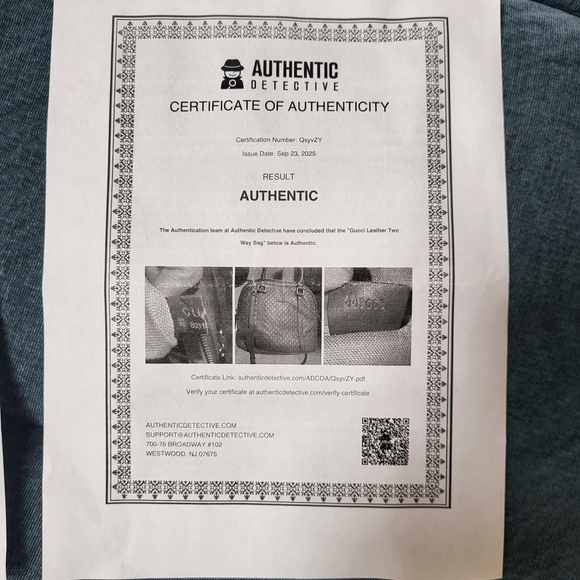 Gucci GG Micro Guccissima Dome 2 Way Crossbody Hand Bag. Authentic!!! - Picture 16 of 16